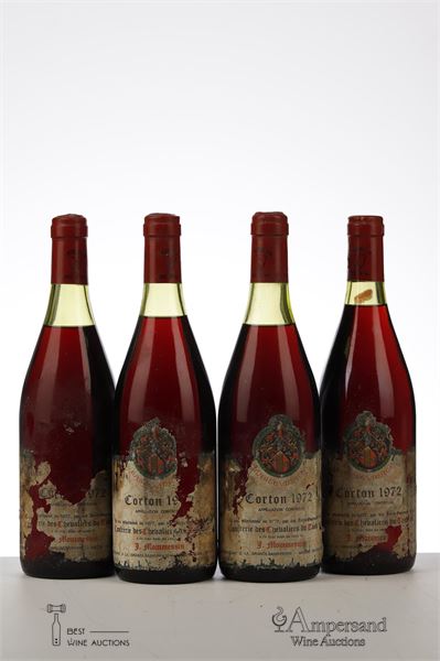 CORTON 1972 - Mommessin - 4 Bottles