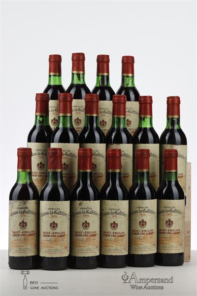 CANON LA GAFFELIERE 1979 - Mc - 16 Half Bottles