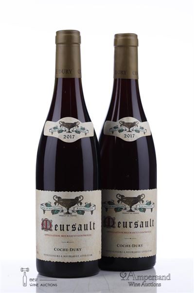 MEURSAULT ROUGE 2017 - Coche Dury - 2 Bottles