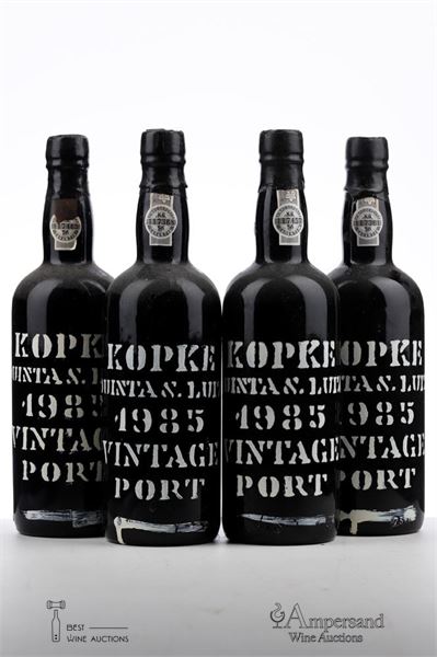 KOPKE QUINTA S .LUIZ VINTAGE PORT 1985 - Kopke - 4 Bottles