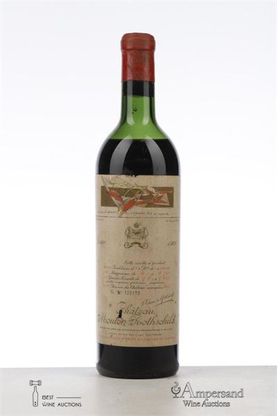 MOUTON ROTHSCHILD 1960 - Mc - 1 Bottle