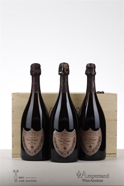 DOM PERIGNON ROSE 1995 - Moet et Chandon - 3 Bottles - Owc 6
