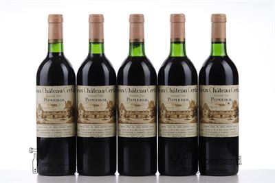 VIEUX CHATEAU CERTAN 1986 - Mc - 5 Bottles