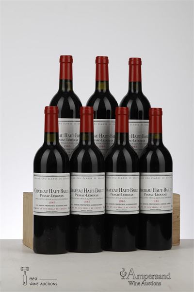 HAUT BAILLY 1986 - Mc - 7 Bottles