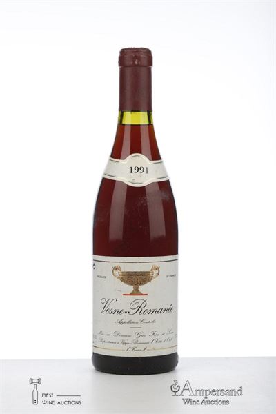 VOSNE ROMANEE 1991 - Gros Frere et Soeur - 1 Bottle