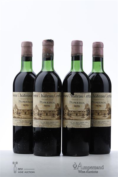 VIEUX CHATEAU CERTAN 1970 - Mc - 4 Bottles