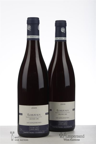 ECHEZEAUX LES LOACHAUSSES 2008 - Anne Gros - 2 Bottles