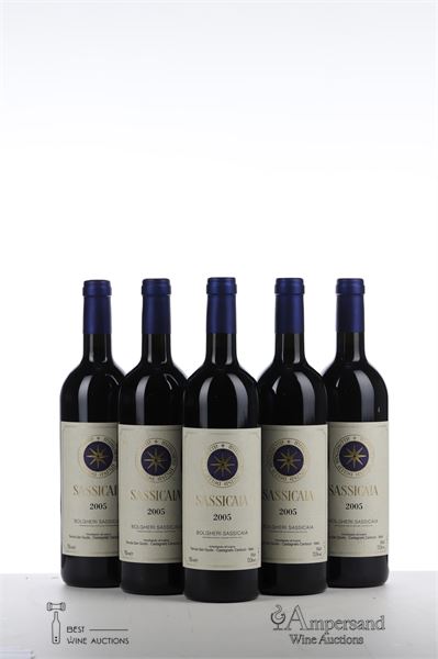 SASSICAIA 2005 - Tenuta San Guido - 5 Bottles - Owc 6
