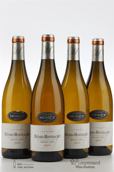 BATARD MONTRACHET 2011 - Vincent et Sophie Morey - 4 Bottles