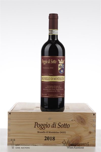 BRUNELLO DI MONTALCINO 2018 - Poggio Di Sotto - 3 Bottles - Owc 3