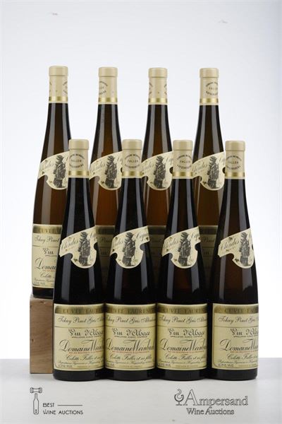 PINOT GRIS CUVEE LAURENCE CLOS DES CAPUCINS 2001 - Weinbach - 8 Bottles