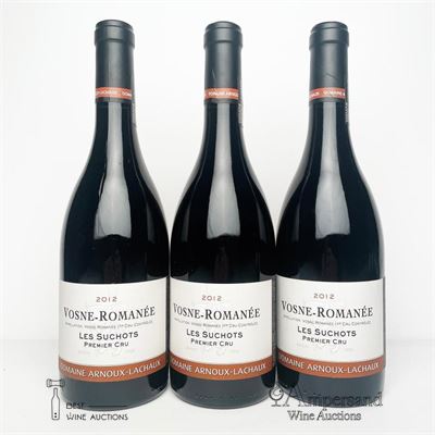 VOSNE ROMANEE LES SUCHOTS 2012 - Arnoux Lachaux - 3 Bottles