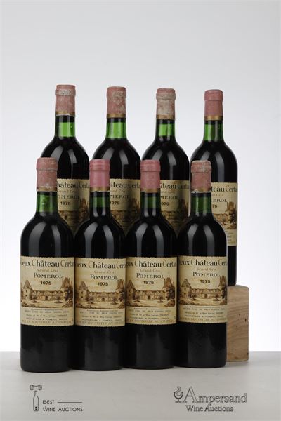 VIEUX CHATEAU CERTAN 1975 - Mc - 8 Bottles