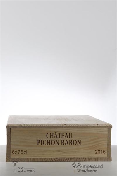 PICHON BARON 2016 - Mc - 6 Bottles - Owc 6