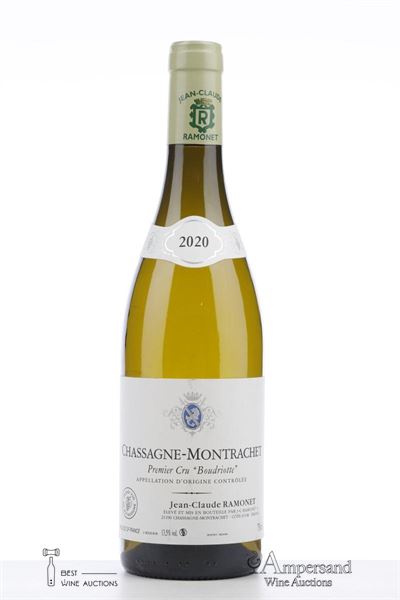 CHASSAGNE MONTRACHET BLANC BOUDRIOTTE 2020 - Ramonet - 1 Bottle