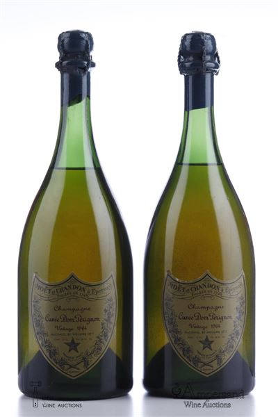 DOM PERIGNON 1964 - Moet et Chandon - 2 Bottles