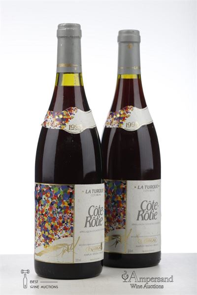COTE ROTIE LA TURQUE 1993 - Guigal - 2 Bottles