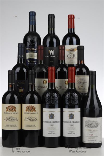 MIXED LOT ITALY - Various - 12 Bottles