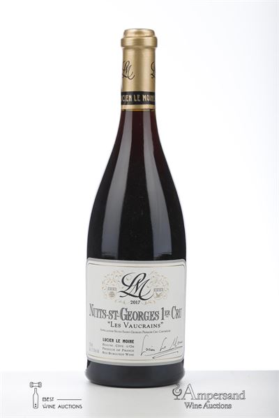 NUITS ST GEORGES LES VAUCRAINS 2017 - Lucien Le Moine - 1 Bottle