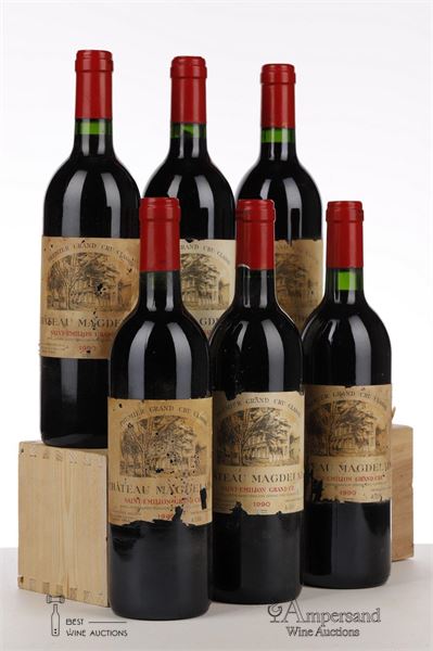 MAGDELAINE 1990 - Mc - 6 Bottles