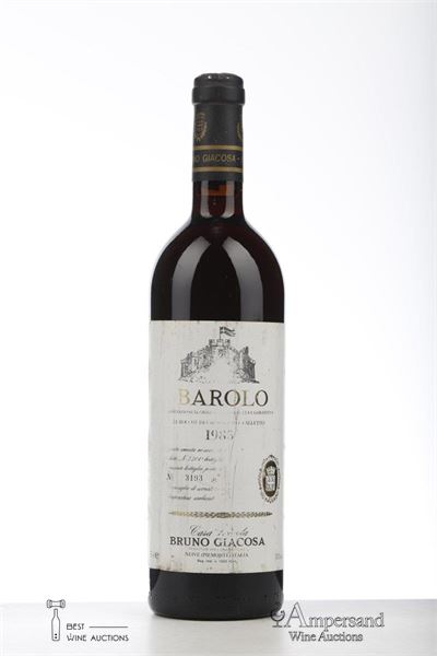 BAROLO LE ROCCHE DI CASTIGLIONE FALLETTO 1985 - Bruno Giacosa - 1 Bottle