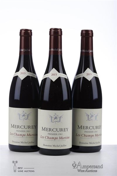 MERCUREY CHAMPS MARTINS 2015 - Michel Juillot - 3 Bottles