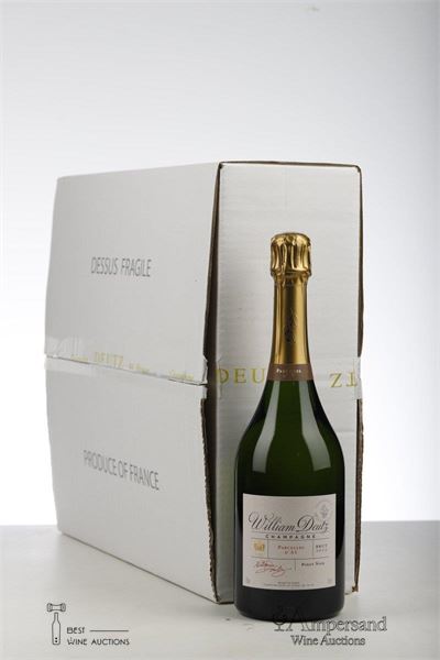 DEUTZ HOMMAGE A WILLIAM DEUTZ PARCELLES D'AY PINOT NOIR 2010 - William Deutz - 3 Bottles - Oc 1