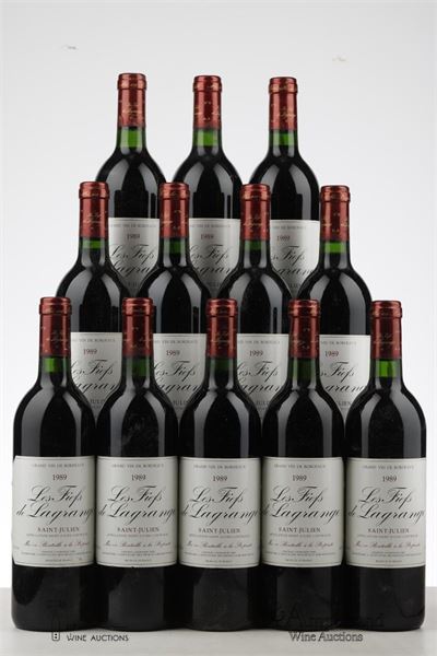 LES FIEFS DE LAGRANGE 1989 - Mc - 12 Bottles