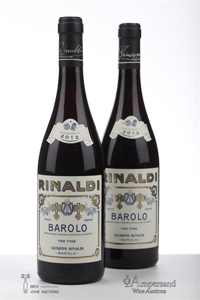 BAROLO TRE TINE 2012 - Giuseppe Rinaldi - 2 Bottles