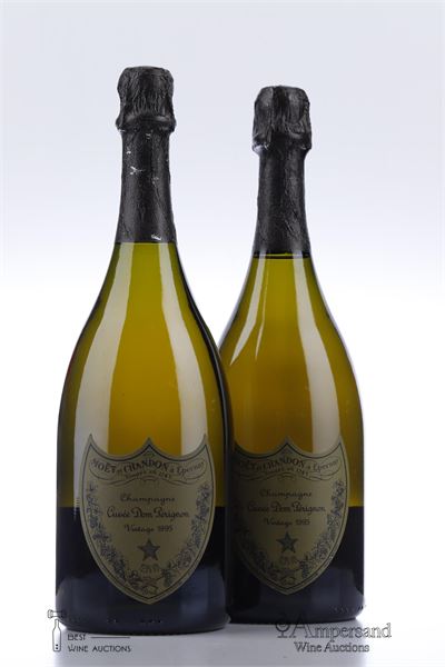 DOM PERIGNON 1995 - Moet & Chandon - 2 Bottles - Oc 1