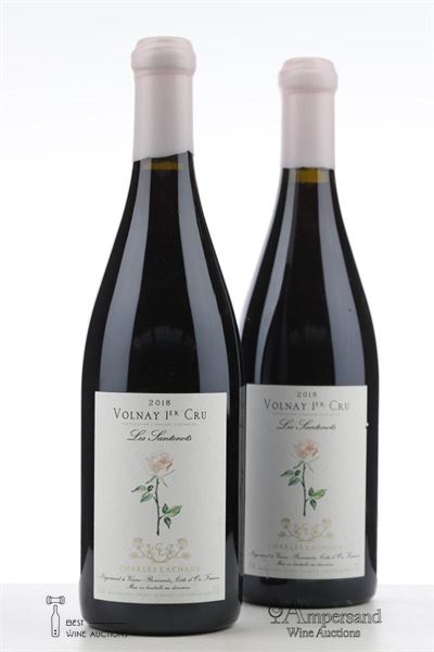 VOLNAY LES SANTENOTS 2018 - Charles Lachaux - 2 Bottles