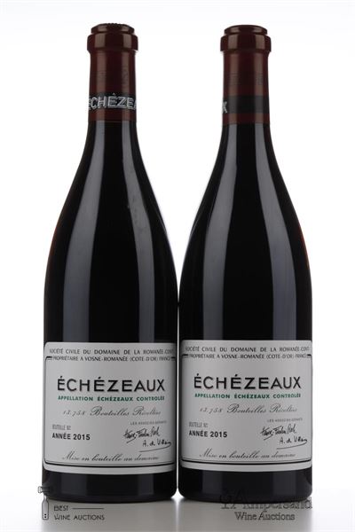 ECHEZEAUX Domaine de la Romanee Conti 2015 - 2 Bottles