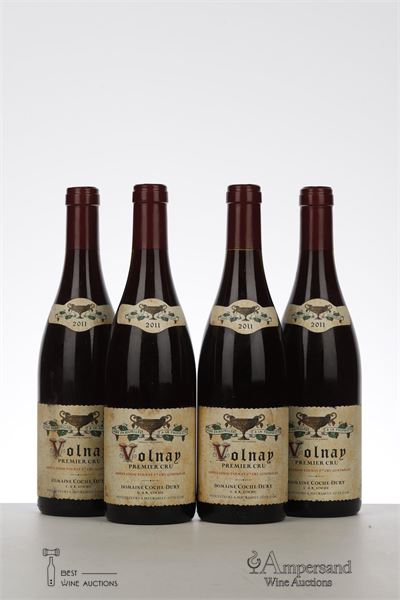 VOLNAY 1ER CRU 2011 - Coche Dury - 4 Bottles