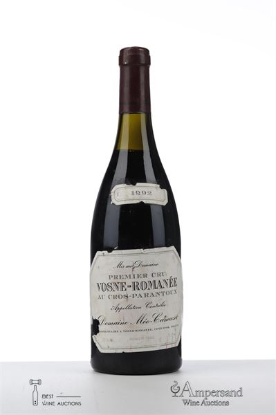 VOSNE ROMANEE AU CROS PARANTOUX 1992 - Meo Camuzet - 1 Bottle