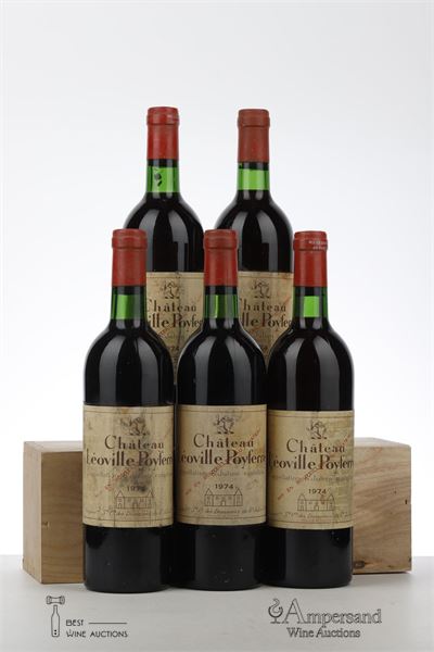 LEOVILLE POYFERRE 1974 - Mc - 5 Bottles