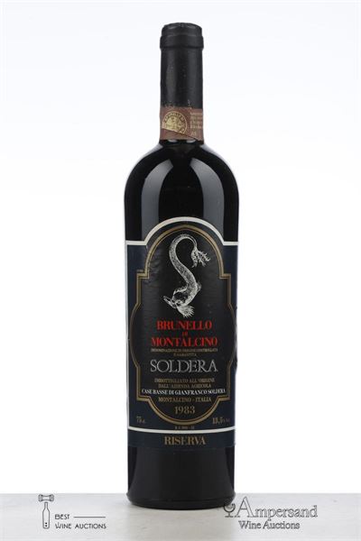 BRUNELLO DI MONTALCINO RISERVA 1983 - Soldera - 1 Bottle