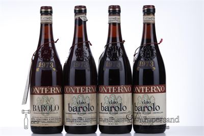 BAROLO 1973 -  Giacomo Conterno - 4 Bottles