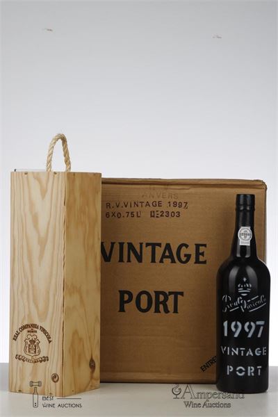 REAL COMPANHIA VELHA VINTAGE PORT 1997 - Real companhia Velha - 6 Bottles - Owc 1
