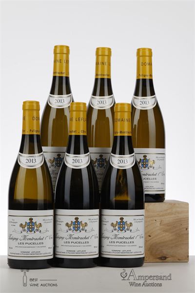 PULIGNY MONTRACHET LES PUCELLES 2013 - Domaine Leflaive - 6 Bottles