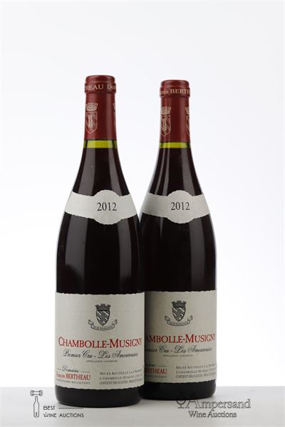 CHAMBOLLE MUSIGNY LES AMOUREUSES 2012 - Francois Bertheau - 2 Bottles
