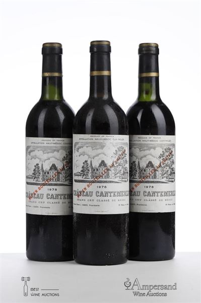 CANTEMERLE 1978 - Mc - 3 Bottles