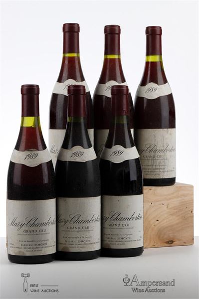 MAZY CHAMBERTIN 1989 - Frederic Esmonin - 6 Bottles