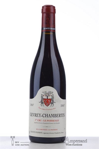 GEVREY CHAMBERTIN LE POISSENOT 2007 - Geantet Pansiot - 1 Bottle