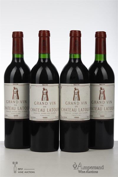 LATOUR 1986 - Mc - 4 Bottles
