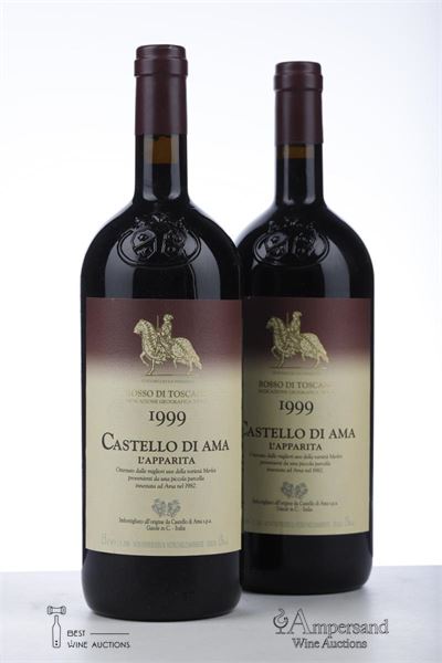 L'APPARITA 1999 - Castello di Ama - 2 Magnums