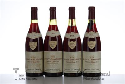 GEVREY CHAMBERTIN PETITES CHAPELLES CUVEE SPECIALE 1976 - Domaine Les Perrieres - 7 Bottles