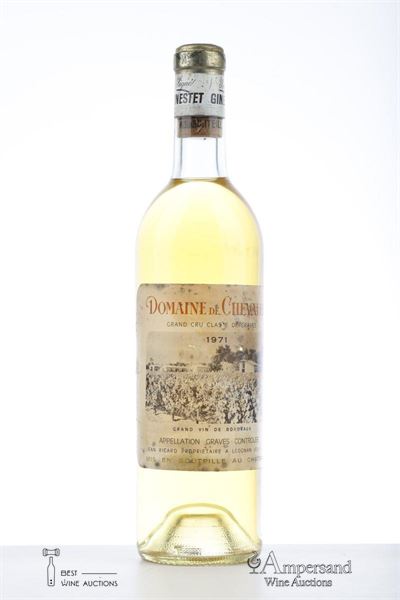 DOMAINE DE CHEVALIER BLANC 1971 - Mc - 1 Bottle