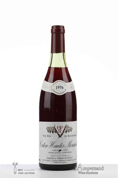CORTON HAUTES MOUROTTES 1976 - Gaston et Pierre Ravaut - 1 Bottle