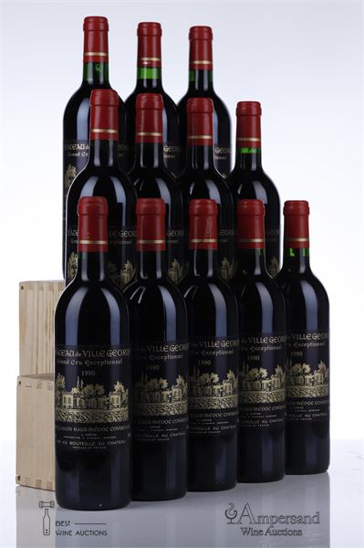 DE VILLEGEORGE 1990 - 12 Bottles - Owc 12