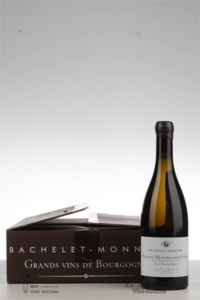 PULIGNY MONTRACHET LES FOLATIERES 2018 - Bachelet Monot - 6 Bottles - Oc 6